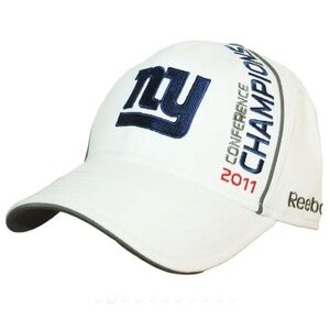 Vintage New York NY Giants Reebok NFL XLVI - NFC Conference 2011 Champions Hat